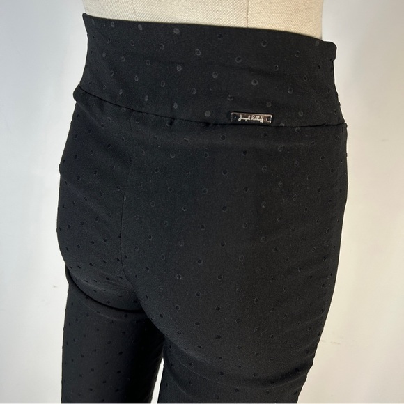 ❤️ Joseph Ribkoff Midnight High Waist Black Slim Pants 8 - Picture 4 of 9